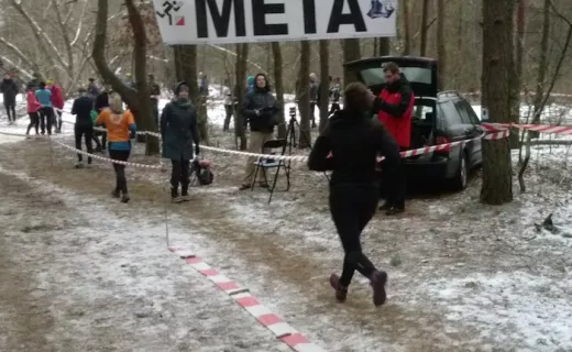 Biała Falenica. Zmrożona trasa sprzyjała rekordom - 19